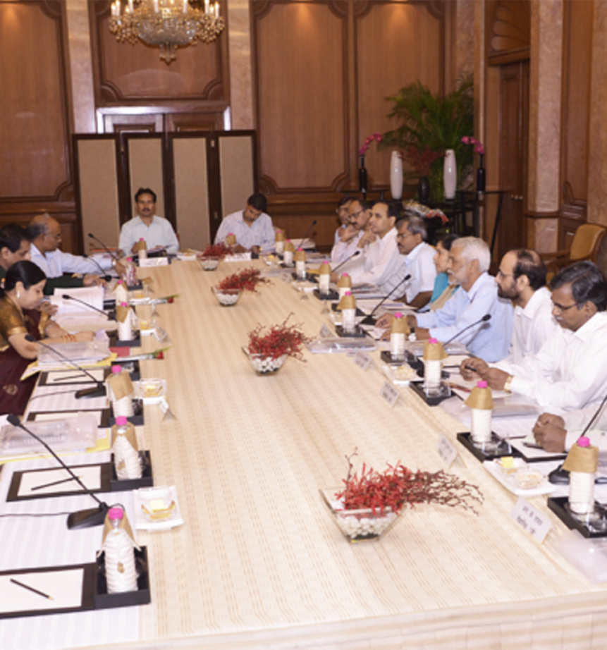 Meeting of Sub-Committee of Committee of Parliament on Official Language held on 28 September, 2012.